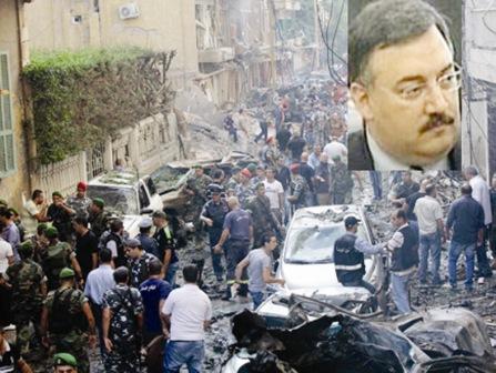 من آثار انفجار حي الأشرفية ببيروت